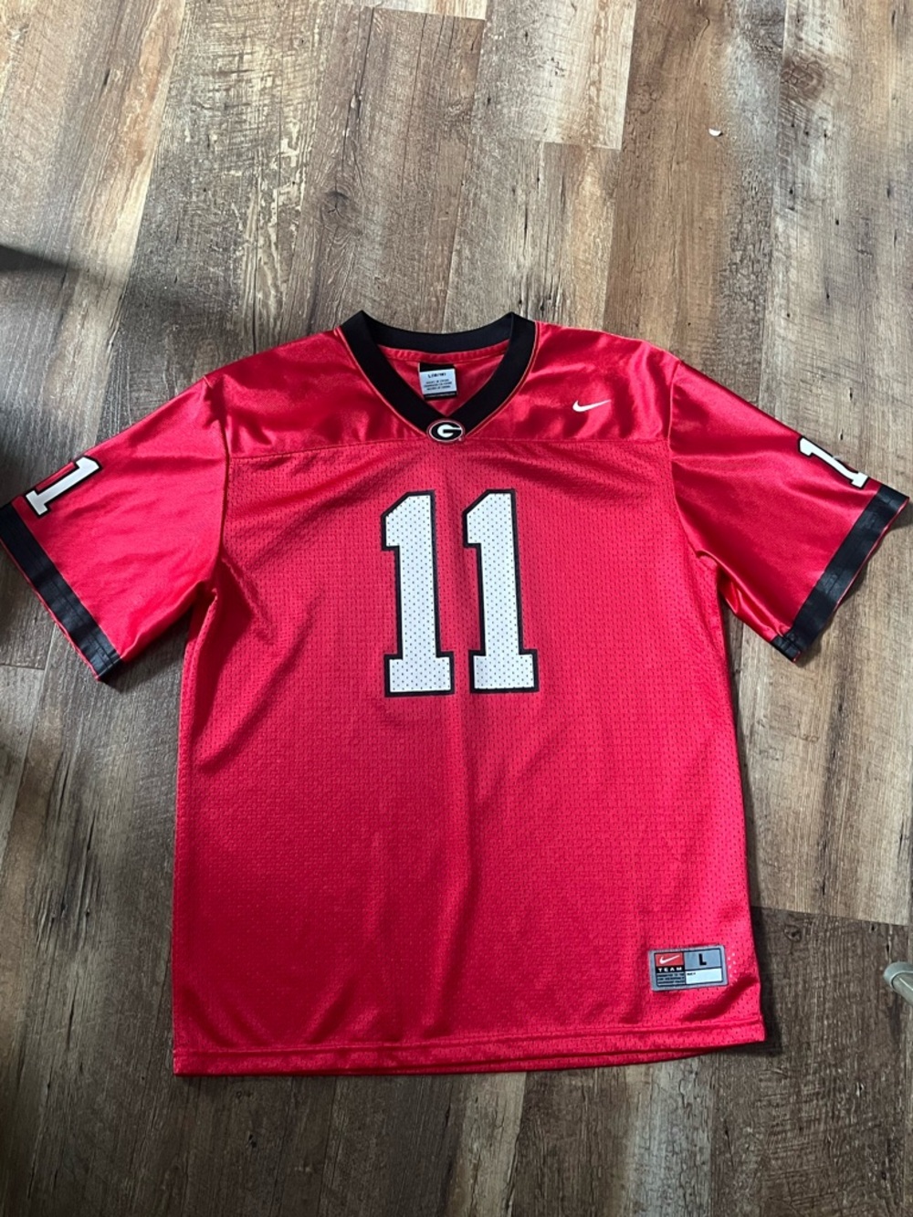 Nike Red Football Jersey #11